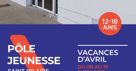 Visuel : couverture - Programme Vacances de Printemps 2019 - Pôle Jeunesse - Montaigu-Vendée - Terres de Montaigu