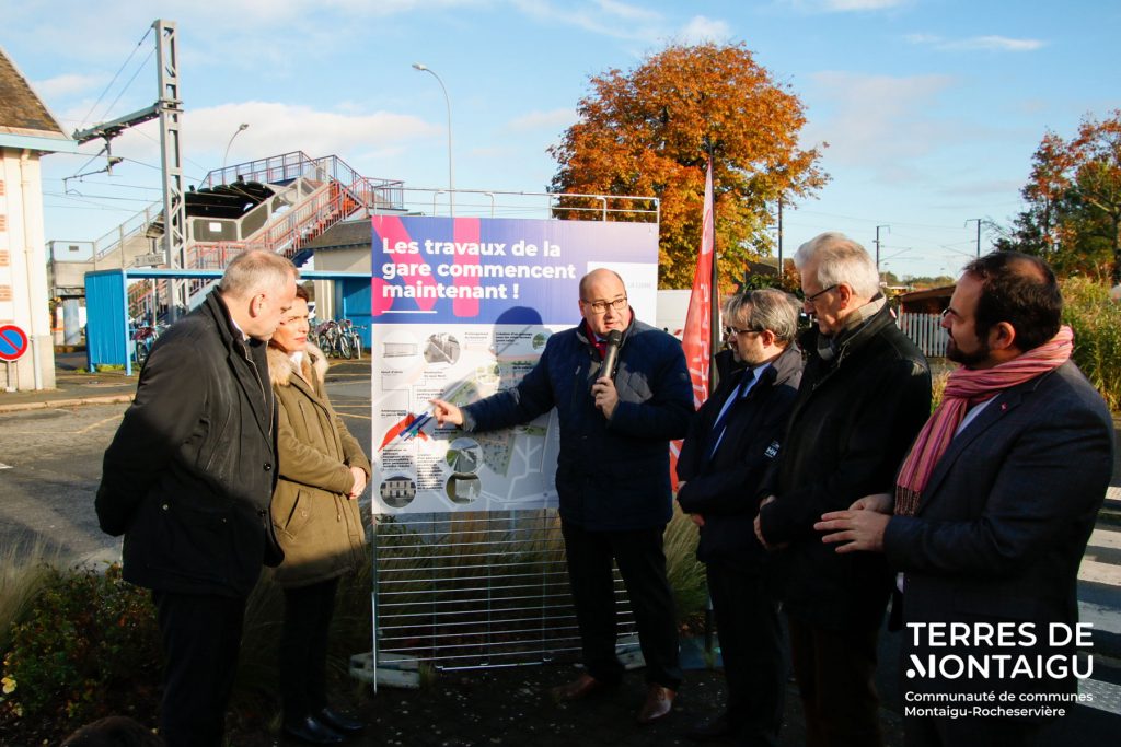 Image : Lancement des travaux de la gare SNCF de Montaigu-Vendée - Terres de Montaigu