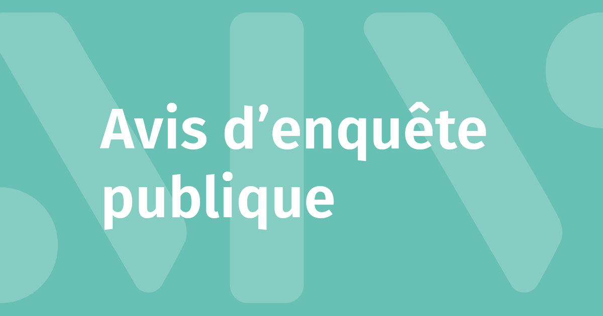 Image : Avis d'enquête publique - Montaigu-Vendée