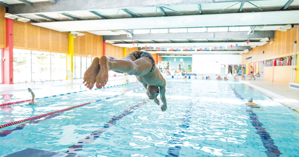 Image : Nageur - Piscine de la Bretonnière - Terres de Montaigu