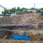 Photo : réaménagement du parking Nord, gare de Montaigu-Vendée