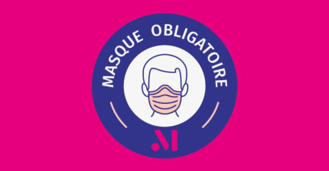 Infographie : signalétique masque obligatoire - Terres de Montaigu