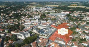 Plan : emplacement du futur programme immobilier Les Jardins du Chemin neuf - Saint-Hilaire-de-Loulay - Montaigu-Vendée