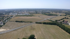 Vue aérienne - Rocade de Montaigu-Vendée