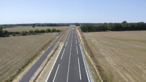 Vue aérienne - Rocade de Montaigu-Vendée