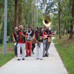 Photo de l'inauguration du parc du Val d'Asson à Montaigu-Vendée