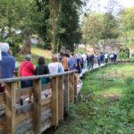 Photo de l'inauguration du parc du Val d'Asson à Montaigu-Vendée