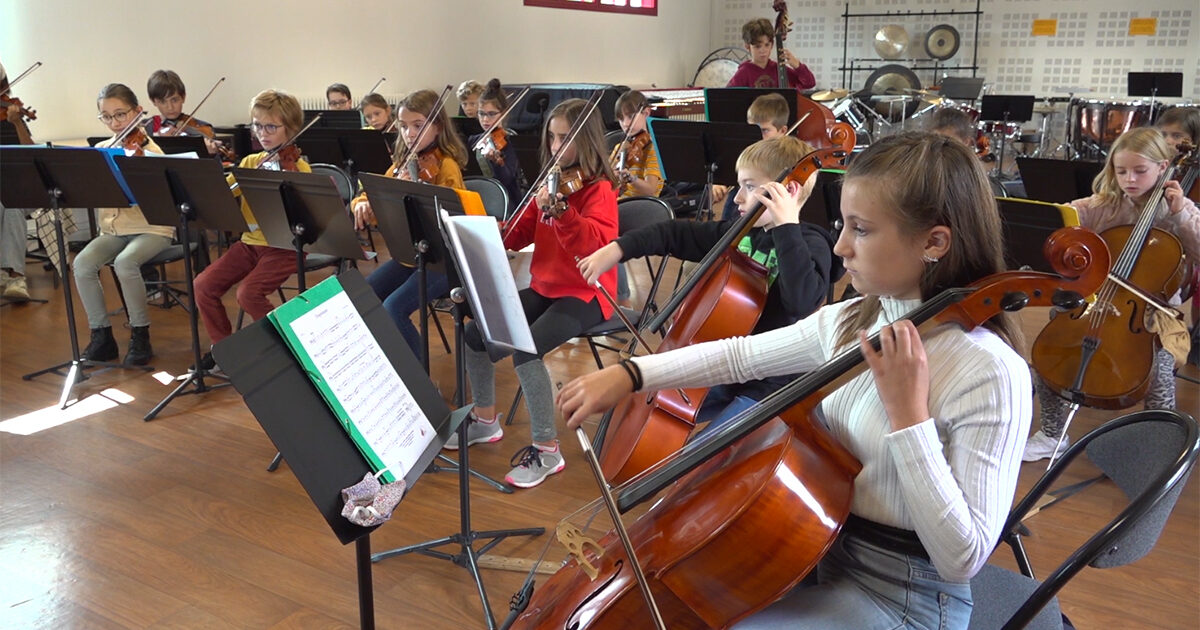 L'orchestre du conservatoire intercommunal de Terres de Montaigu