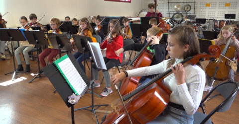 L'orchestre du conservatoire intercommunal de Terres de Montaigu