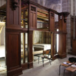 Photo : démontage de l'orgue de l'église Saint Jean-Baptiste, Montaigu-Vendée