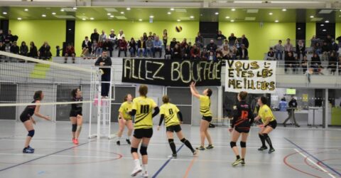 Image d'un match de volley à Boufféré