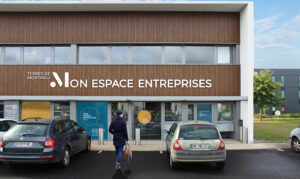 Vue 3D de la façade de Mon Espace Entreprises - Terres de Montaigu