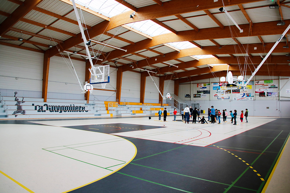 Rénovation du complexe sportif de La Guyonnière : salle André Chevalier