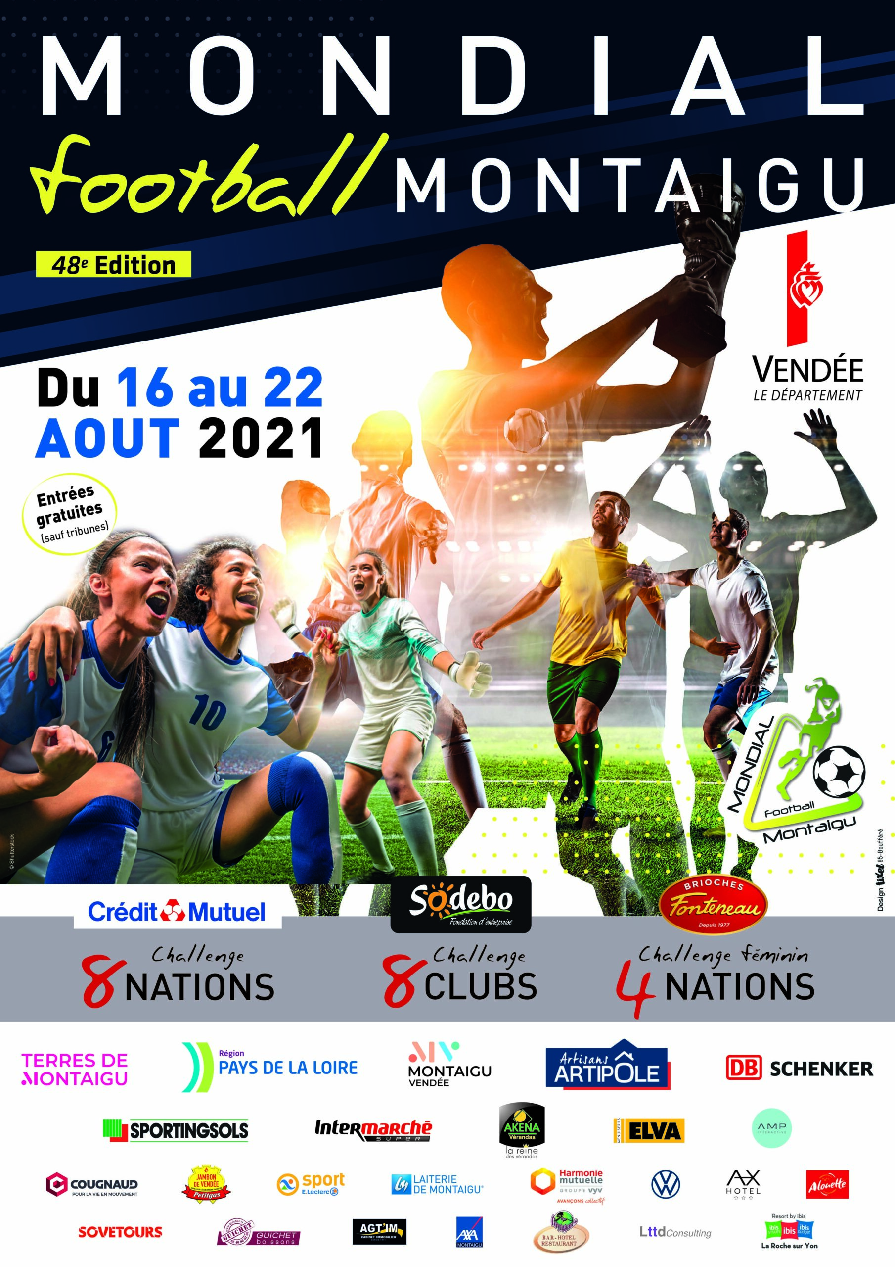 Mondial Minimes Montaigu 2023 Calendrier 48E Édition Du Mondial Football Montaigu - Montaigu-Vendée