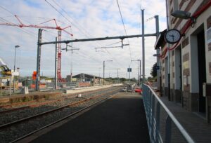 Gare de Montaigu-Vendée sans passerelle - aout 2021