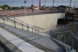 Passage souterrain gare montaigu aout2021