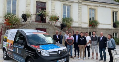 Remise des clés navette électrique de Montaigu-Vendée