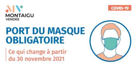 Image : Port du masque obligatoire - nov.21