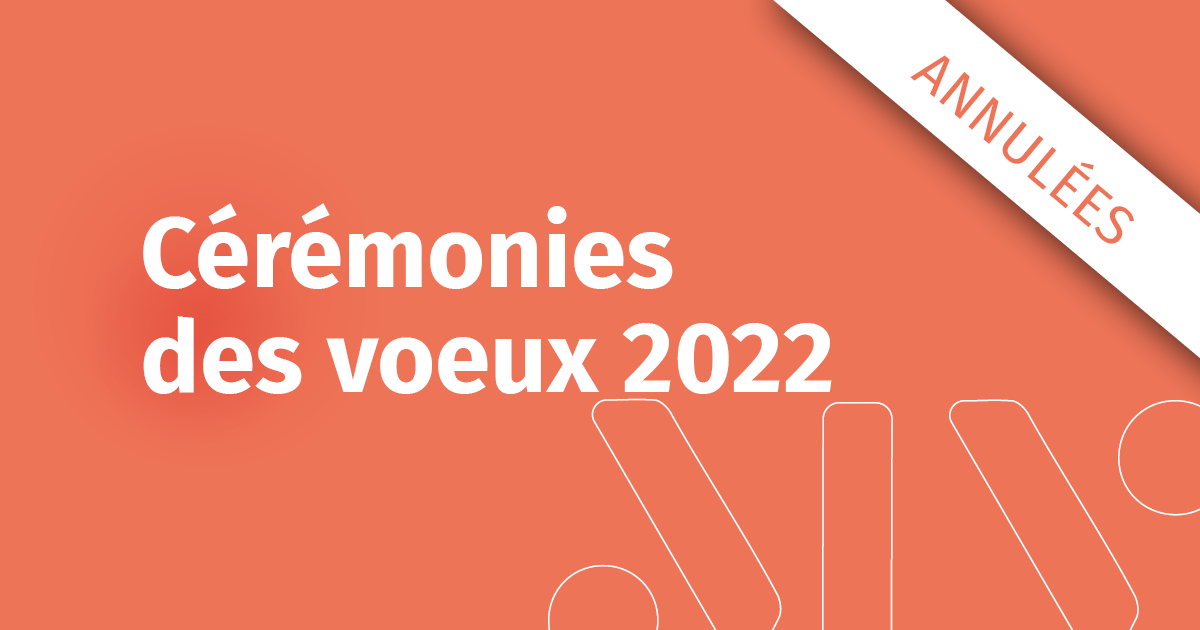 Annulation cérémonies des voeux 2022 Montaigu-Vendée