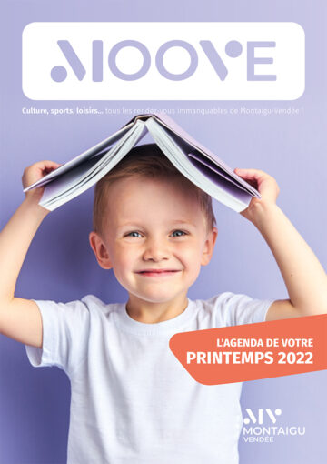 Couverture de l'agenda Moove - mars à juin 2022