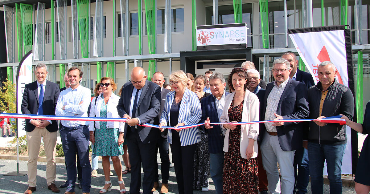 Photo : inauguration pôle santé Synapse Montaigu-Vendée