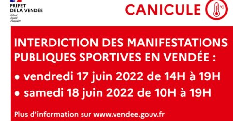 Préfecture de la Vendée - vigilance rouge canicule