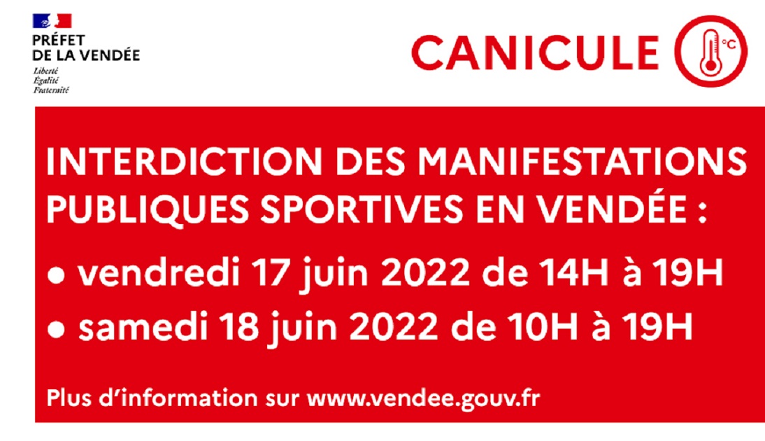 Préfecture de la Vendée - vigilance rouge canicule