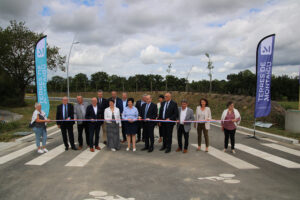 Photo : inauguration du boulevard des Ecrivains - Montaigu-Vendée