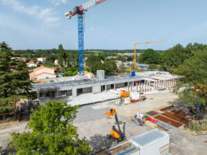 Juillet 2024 : travaux à l'école Jules Verne (1) - © Julien Gazeau